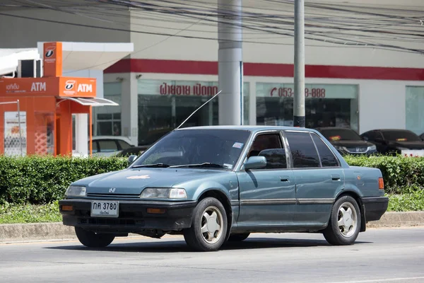 ホンダ自動車 ホンダのシビックからチェンマイ 2018 専用セダン車 道路形 1001 号車チェンマイ ビジネス エリアから — ストック写真