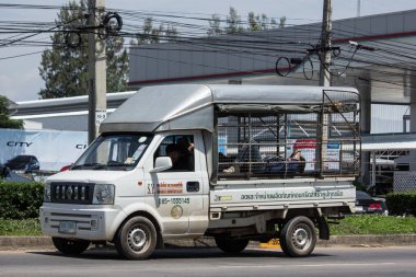 Chiang Mai, Tayland - 18 Mayıs 2018: Mini özel Tongfong kamyon. Fotoğraf Road Hayır 1001 hakkında 8 km şehir merkezine Chiangmai, Tayland.