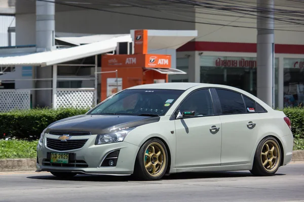 Chiang Mai Tailandia Mayo 2018 Coche Privado Chevrolet Cruze Carretera —  Fotos de Stock