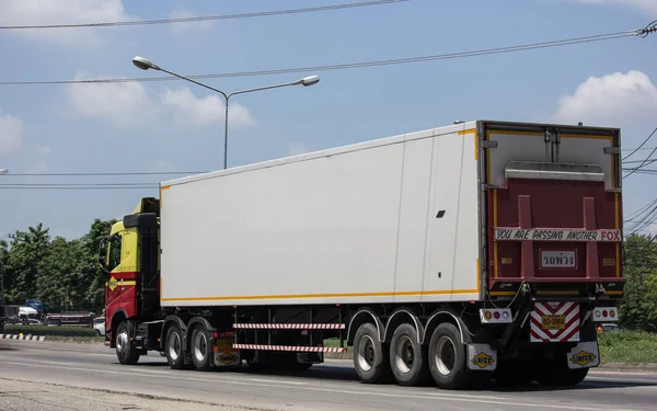 Chiang Mai Thailand Mai 2018 Linfox Truck Container Tesco Lotus — Stockfoto