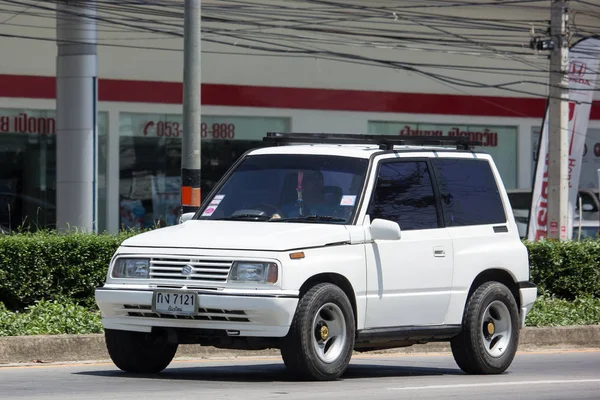 Τσιάνγκ Μάι Ταϊλάνδη Μαΐου 2018 Ιδιωτικό Μίνι Suv Αυτοκίνητο Suzuki — Φωτογραφία Αρχείου