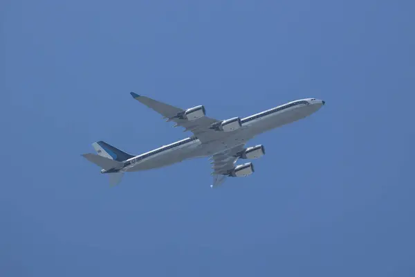 Chiang Mai Thailand May 2018 Tyv Airbus A340 500 Royal — Stock Photo, Image