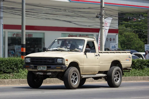 Chiang Mai Thailand May 2018 Private Old Pickup Car Toyota — Stock Photo, Image