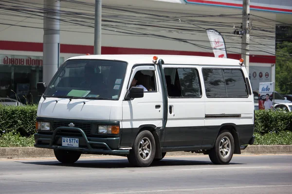 Chiang Mai Thaïlande Mai 2018 Voiture Privée Nissan Urvan Van — Photo