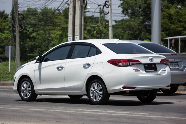 Chiang Mai Thailand Maio 2018 Novo Carro Privado Sedan Toyota — Fotografia de Stock