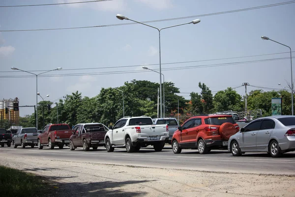 Chiang Mai Thajsko Května 2018 Osobní Automobil Mini Cooper Silnici — Stock fotografie