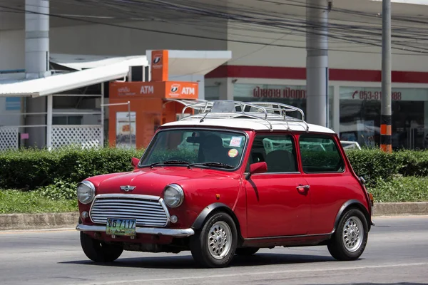 Chiang Mai Thaiföld Május 2018 Személyautó Mini Cooper Közúti 1001 — Stock Fotó