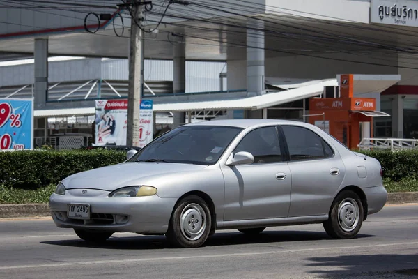 Chiang Mai Thajsko Května 2018 Soukromé Auto Hyundai Elentra Foto — Stock fotografie