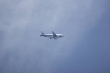 Chiang Mai, Tayland - 6 Haziran 2018: Hs-Ppa Airbus A319-100-in Bangkok Hava yolu. Samui için Chiangmai Havaalanı'ndan çıkar.