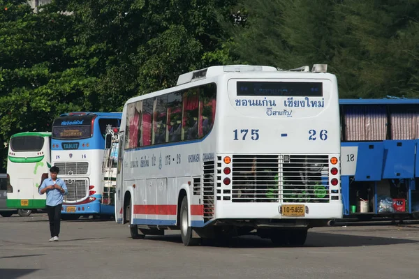 Chiang Mai Thailand Setembro 2011 Rota Ônibus Empresa Turismo Esarn — Fotografia de Stock