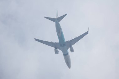 Chiang Mai, Tayland - 17 Haziran 2018: Hs-Dbo Boeing 737-800 Nokair itibaren. Bangkok'a Chiangmai Havaalanı'ndan çıkar.