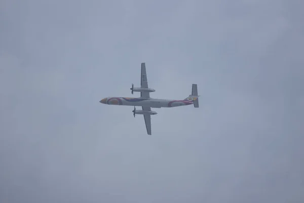 Chiang Mai Thailand Июня 2018 Dqa Bombardier Q400 Nextgen Nokair — стоковое фото