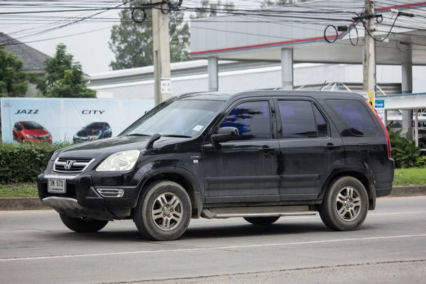 Chiang Mai, Tayland - 17 Haziran 2018: Özel araba Honda Crv şehir Suv araba. Yol no.1001 Chiangmai şehir merkezine 8 km.