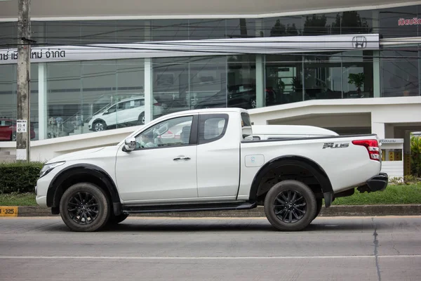 Chiang Mai Tailandia Junio 2018 Coche Privado Camioneta Mitsubishi Triton — Foto de Stock