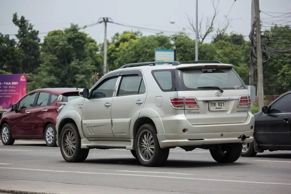 Chiang Mai Tailandia Junio 2018 Toyota Fortuner Suv Car Privado — Foto de Stock