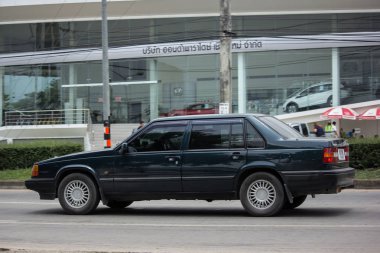 Chiang Mai, Tayland - 19 Haziran 2018: Özel araba, Volvo 940. Fotoğraf Road Hayır 121 hakkında 8 km şehir merkezine Chiangmai, Tayland.