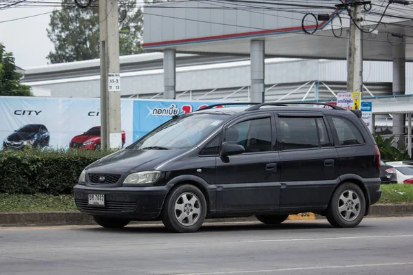Chiang Mai Tailandia Junio 2018 Vehículo Suv Privado Chevrolet Zafira — Foto de Stock