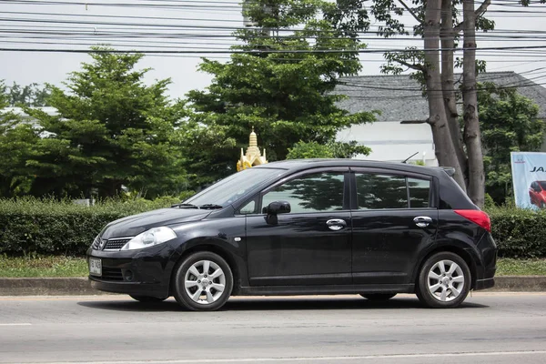 Chiang Mai Tailandia Junio 2018 Coche Privado Nissan Tiida Foto —  Fotos de Stock