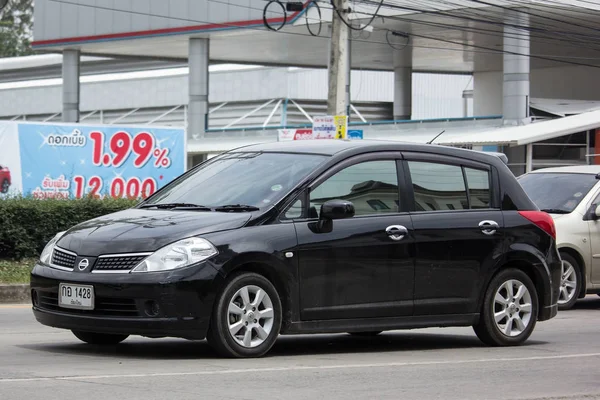 Chiang Mai Thailandia Giugno 2018 Auto Private Nissan Tiida Foto — Foto Stock