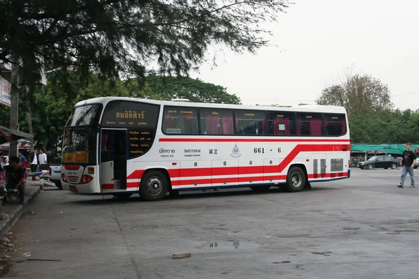 Chiangmai Thailand April 2008 Bus Sombattour Company Photo Chiangmai Bus — Stock Photo, Image