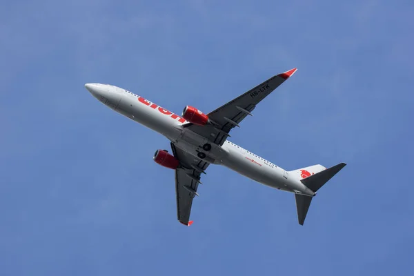 Chiang Mai Thailand June 2018 Ltk Boeing 737 900 Thai — Stock Photo, Image