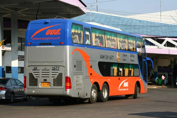 Chiangmai, Tayland - 27 Nisan 2008: Otobüs ulaşım hükümet şirket. Fotoğraf Chiangmai otobüs istasyonu.