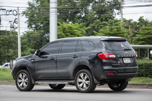 Chiangmai, Tayland - 21 Haziran 2018: Özel Suv araba Ford Everest. Yol no.1001 Chiangmai iş alanı 8 km.