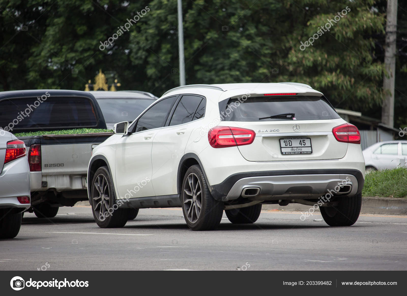 Chiangmai Thailand June 2018 Private Suv Car Benz Gla200