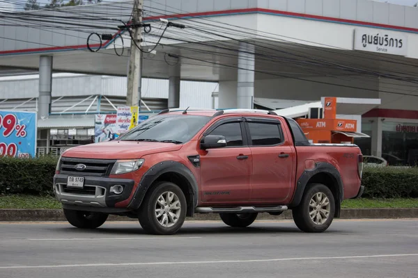 Chiangmai Thaïlande Juin 2018 Camionnette Privée Ford Ranger Sur Route — Photo