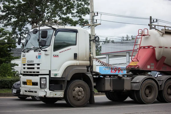 Chiangmai Tailândia Junho 2018 Caminhão Cimento Empresa Cimc Logistic Foto — Fotografia de Stock