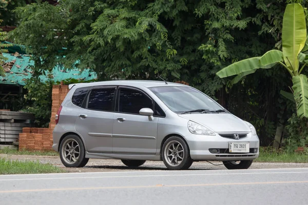 Chiangmai Tailândia Junho 2018 Cidade Privada Car Honda Jazz Automóvel — Fotografia de Stock