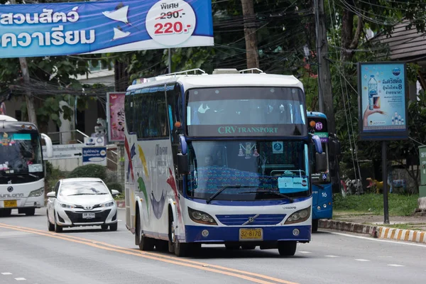 Chiangmai, Tayland - 10 Temmuz 2018: DOI Sutep tapınak için otobüs seyahat. Fotoğraf Road DOI Sutep Tapınağı.