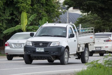 Chiangmai, Tayland - 28 Haziran 2018: Özel Tata Xenon kamyonet. Fotoğraf Road Hayır 121 hakkında 8 km şehir merkezine Chiangmai, Tayland.