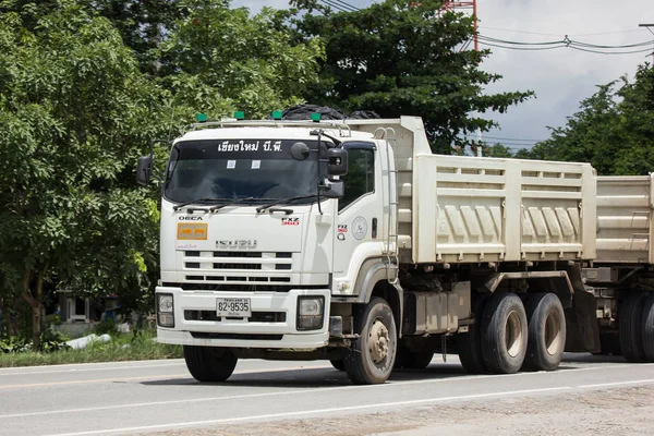 Chiangmai Thailand Juni 2018 Trailer Dump Truck Van Chiangmai Bedrijf — Stockfoto