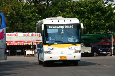 Chiangmai, Tayland - 27 Nisan 2008: Otobüs Nakhonchai hava. Fotoğraf Chiangmai otobüs istasyonu, Tayland.
