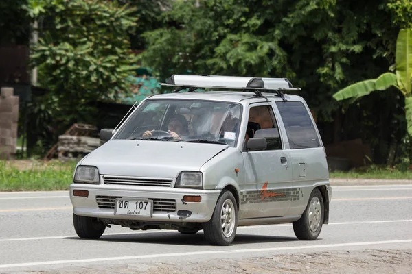 Chiangmai Tailândia Junho 2018 Private Small City Car Daihatsu Mira — Fotografia de Stock