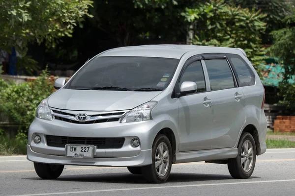 Chiangmai Thailand June 2018 Private Toyota Avanza Car Mini Suv — Stock Photo, Image