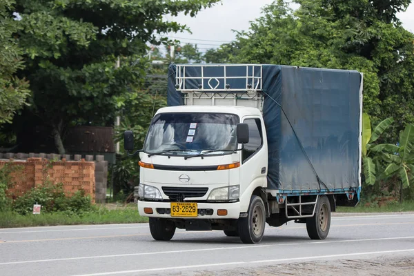 Chiangmai Thailandia Giugno 2018 Soldato Hino Cargo Truck Foto Sulla — Foto Stock