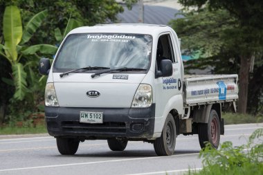 Chiangmai, Tayland - 28 Haziran 2018: Özel pikap araba, Kia Moter. Fotoğraf Road Hayır 121 hakkında 8 km şehir merkezine Chiangmai, Tayland.