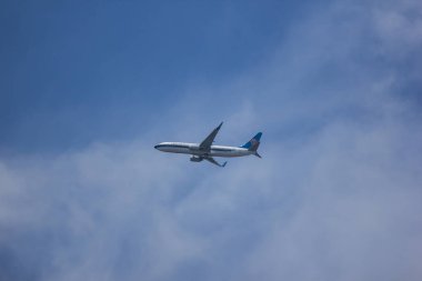 Chiangmai, Tayland - 12 Temmuz 2018: B-1413 Boeing 737-800 Çin Güney havayolu şirketi. Nanning için Chiangmai Havaalanı'ndan çıkar.