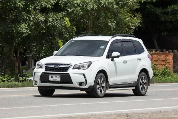 Chiangmai Tailandia Junio 2018 Suv Car Privado Subaru Outback Foto — Foto de Stock