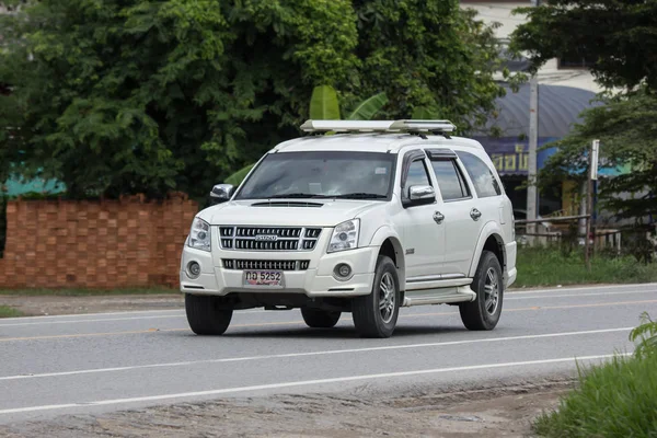 Chiangmai Tailandia Junio 2018 Suv Car Privado Isuzu Mu7 Carretera — Foto de Stock