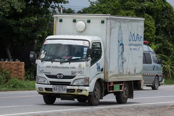 Chiangmai Thailanda Iulie 2018 Truck Tbl Thai Beverage Logistic Drumul — Fotografie, imagine de stoc