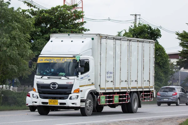 Chiangmai Tailandia Julio 2018 Camión Carga Hino Privado Foto Carretera —  Fotos de Stock