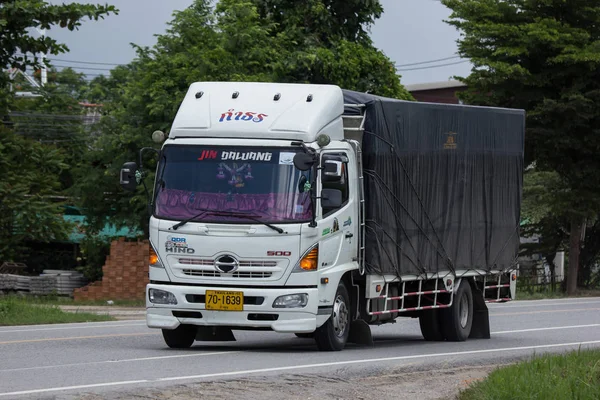 Chiangmai Tajlandia Lipca 2018 Prywatne Hino Cargo Ciężarówka Zdjęcie Drodze — Zdjęcie stockowe