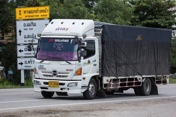 Chiangmai Thailand Juli 2018 Privater Hino Cargo Truck Foto Auf — Stockfoto