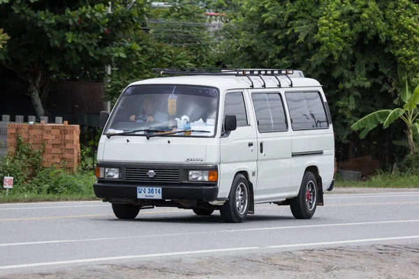Chiangmai Tailândia Julho 2018 Privado Velho Nissan Urvan Van Car — Fotografia de Stock