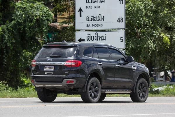 Chiangmai Tailandia Julio 2018 Suv Car Privado Ford Everest Carretera — Foto de Stock