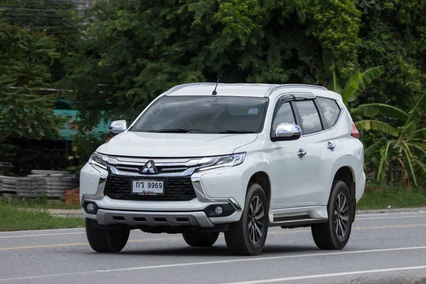 Чиангмай Таиланд Июля 2018 Года Частный Mitsubishi Pajero Suv Car — стоковое фото