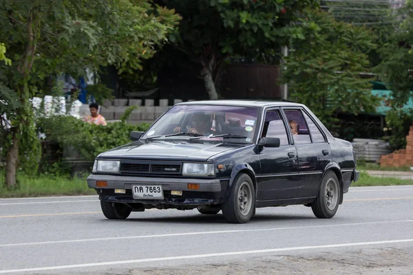 Chiangmai Thajsko Července 2018 Soukromé Staré Auto Nissan Sunny Silnici — Stock fotografie